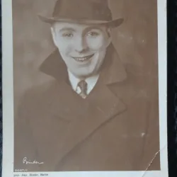 Carte Postala, Werner Pittschau, actor german de film si teatru, 1902-1928