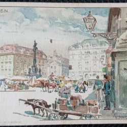 Carte Postala, Wien, inceput de secol XX