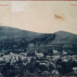 Carte postala, Zlatna vedere generala, 1910