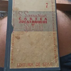 CARTEA JUCATORULUI DE SAH , S. SAMARIAN