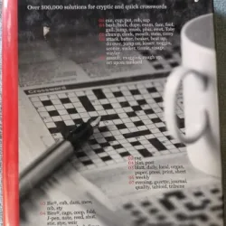 Chambers Crossword Dictionary