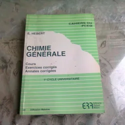 CHIMIE GENERALE - E. HERBERT  (CARTE IN LIMBA FRANCEZA)