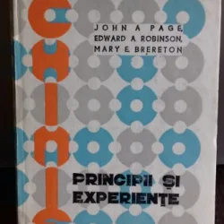 Chimie Principii si experiente - John A Page, Edward A. Robinson, Mary E. Brereton