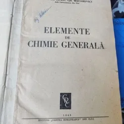 Const. Gh. Macarovici - Elemente de Chimie Generala