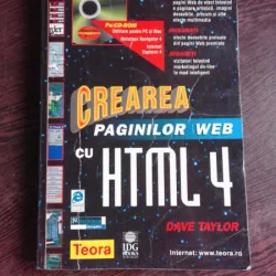 CREAREA PAGINILOR WEB CU HTML 4- DAVE TAYLOR