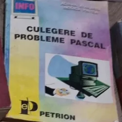CULEGERE DE PROBLEME PASCAL - ADRIAN ATANASIU