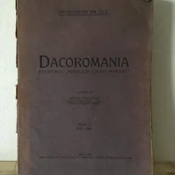 Dacoromania - Buletinul Muzeului Limbei Romane