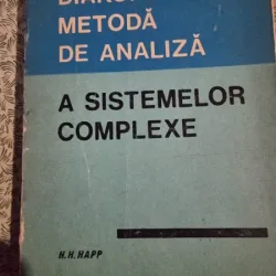 Diakoptica - metoda de analiza a sistemelor complexe - H.H. Happ