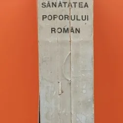Dr. G. Banu - Sanatatea Poporului Roman - 1935