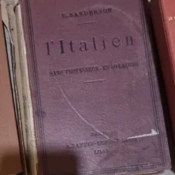 E. Sanderson - L'Italien Sans Professeur en 50 Lecons