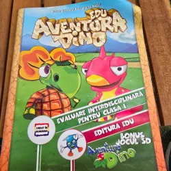 Edu Aventura Dino - Evaluare interdisciplinara pentru clasa I