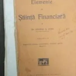 Elemente de Stiinta Financiara - George N. Leon