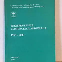 Elena Osipenco, Mihaela Cozmanciuc - Jurisprudenta Comerciala Arbitrala 1953-2000