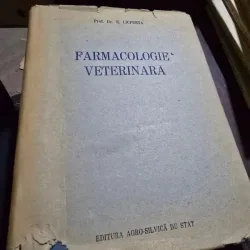 Emilian Licperta - Farmacologie veterinara