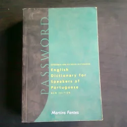 ENGLISH DICTIONARY FOR SPEAKERS OF PORTUGUESE - MARTIN FONTES