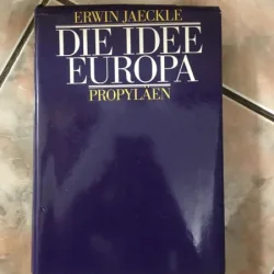 Erwin Jaeckle - Die Idee Europa