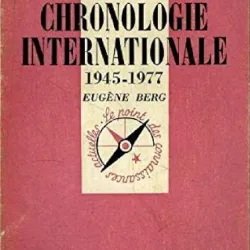 Eugene Berg - Chronologie Internationale