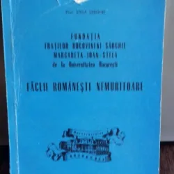 FACLII ROMANESTI NEMURITOARE - STELA SERGHIE