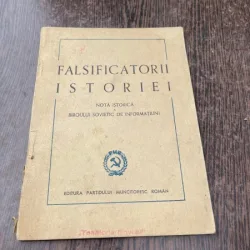 Falsificatorii Istoriei. Nota istorica a Biroului sovietic de informatiuni