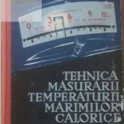 Filip Gruzsn - Tehnica Masurarii Temperaturii Marimilor Calorice si Fotometrice