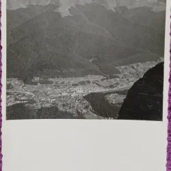Fotografie, Bucegi, vedere spre Busteni, 1959