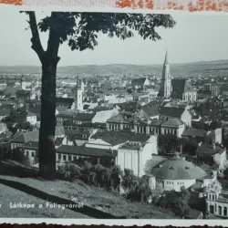 Fotografie,  Cluj, vedere generala, perioada interbelica