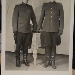 Fotografie, doi militari, 1950