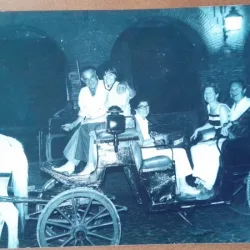 Fotografie, plimbare cu trasura la Cordoba, 1978