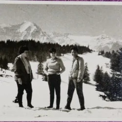 Fotografie, Predeal, Poiana Secuilor, martie 1965