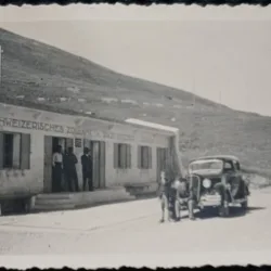 Fotografie, Tatal lui Geo Litarczek, parintele radiologiei romanesti la Vama Elvetiana Umbrail, 1935