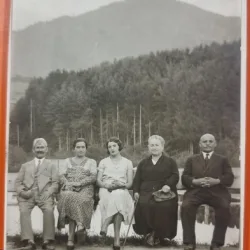 Fotografie tip carte postala, circulata, foto Marmor Kalman, Cluj