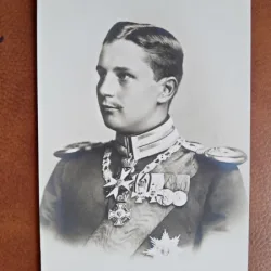 Fotografie tip carte postala, Prinz Eitel Friedrich, inceput de secol XX