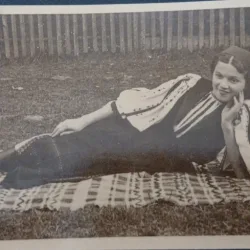Fotografie tip Carte postala Romania, Salisteanca (din Salistea) 1938