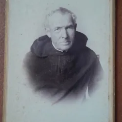 Fotografie tip CDV, barbat, sfarsit de secol XIX