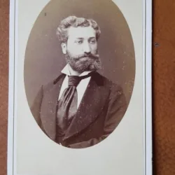 Fotografie tip CDV, G.Dragomireanu, 1873