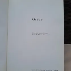 Grece. Texte du Bernhard Anderes