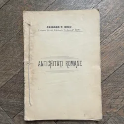 Grigore P. Rosu Antichitati romane