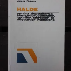 HALDE PENTRU DEPOZITAREA SLAMURILOR, CENUSILOR, ZGURILOR, STERILELOR SI DESEURILOR MENAJERE - JANETA PIETRARU