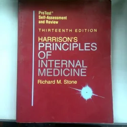 HARRISON'S PRINCIPLES OF INTERNAL MEDICINE - RICHARD M. STONE  (PRINCIPIILE HARRISON IN MEDICINA INTERNA)