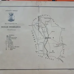 Harta Județul Roman 1894 - Nicolae Mihăilescu