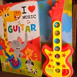 I love music guitar (Imi place chitara - carte in limba engleza)