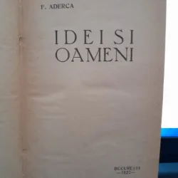 Idei si oameni - F. Aderca