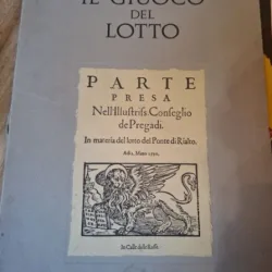 Il giuoco del lotto - Torre Pietro