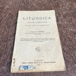 Ilie Teodorescu Liturgica (1923)