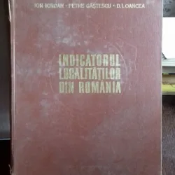Indicatorul localitatilor din Romania - IORDAN ION
