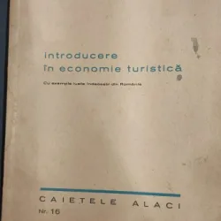 Introducere in economie turistica - Constantin Baca
