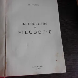 INTRODUCERE IN FILOSOFIE - AL. POPESCU