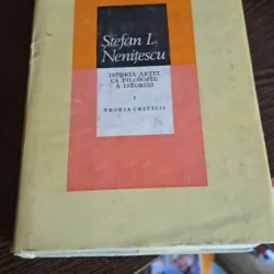 Istoria artei ca filosofie a istoriei de Ștefan I. Nenitescu