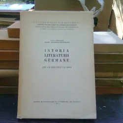 Istoria literaturii germane (de la 1850 la 1945) - Sanda Ioanovici Munteanu