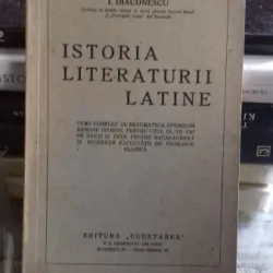 ISTORIA LITERATURII LATINE - I. DIACONESCU